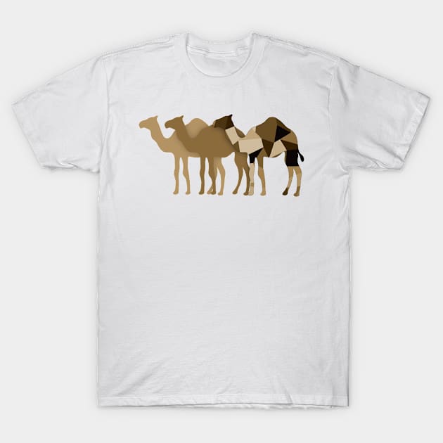 camel T-Shirt by artklejnot